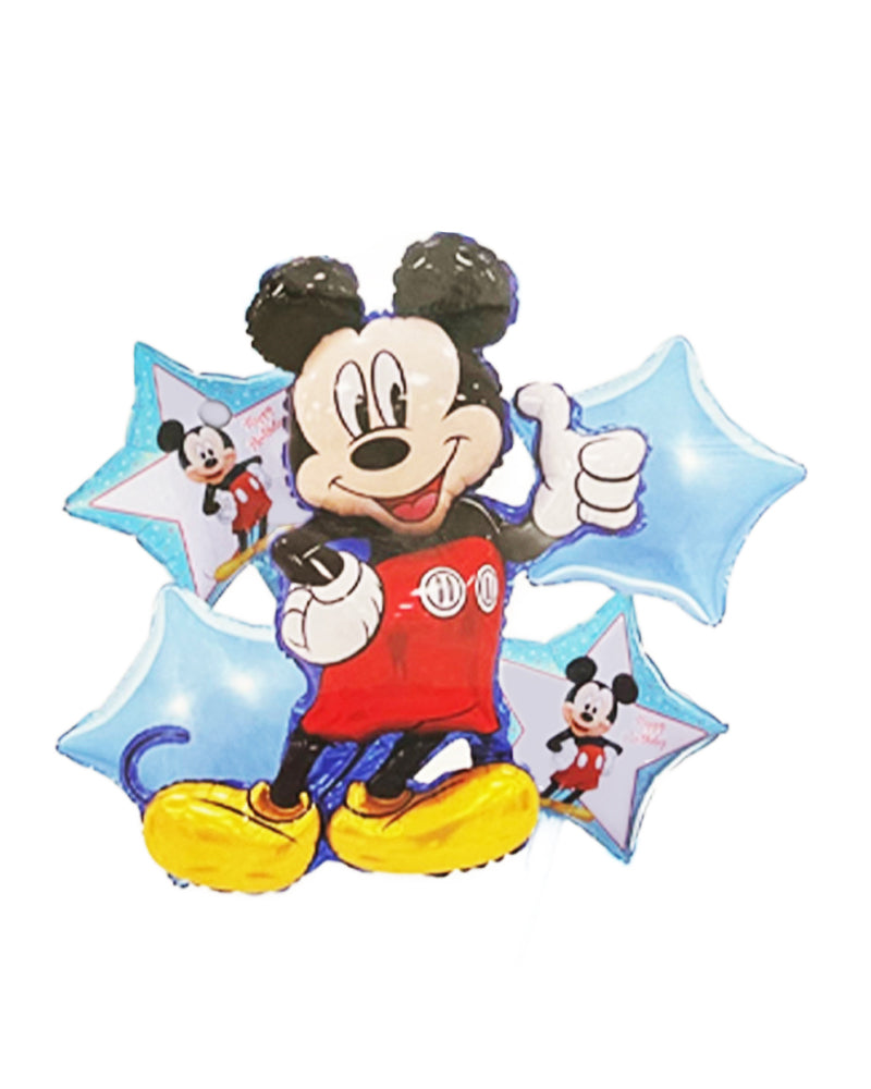 Pack Mickey 5 Pieces Decoration For Birthday