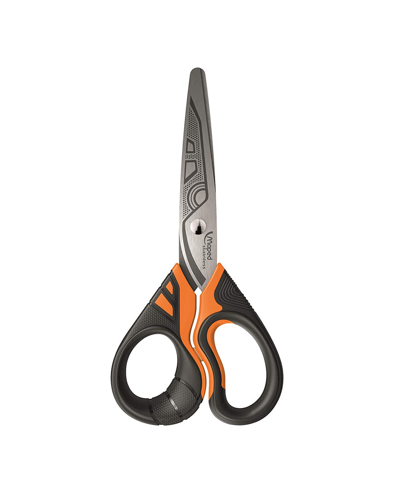 Maped Sensoft Fluo Tijeras 13cm - Naranja