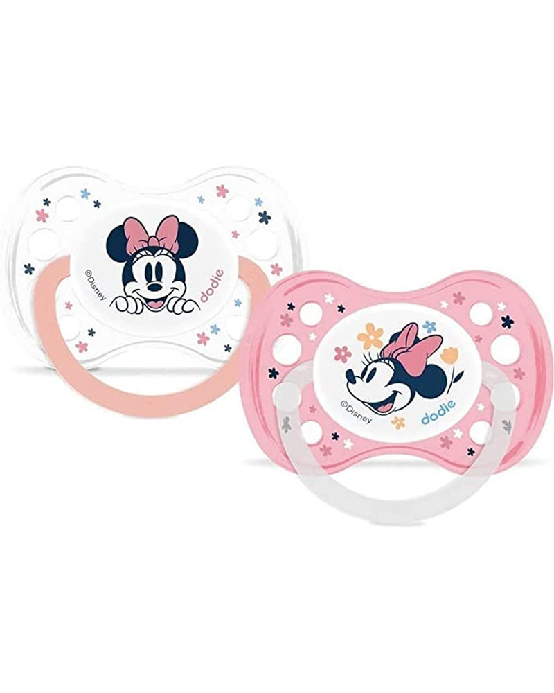Lot de 2 sucettes Dodie Anatomiques 6m+ - Minnie
