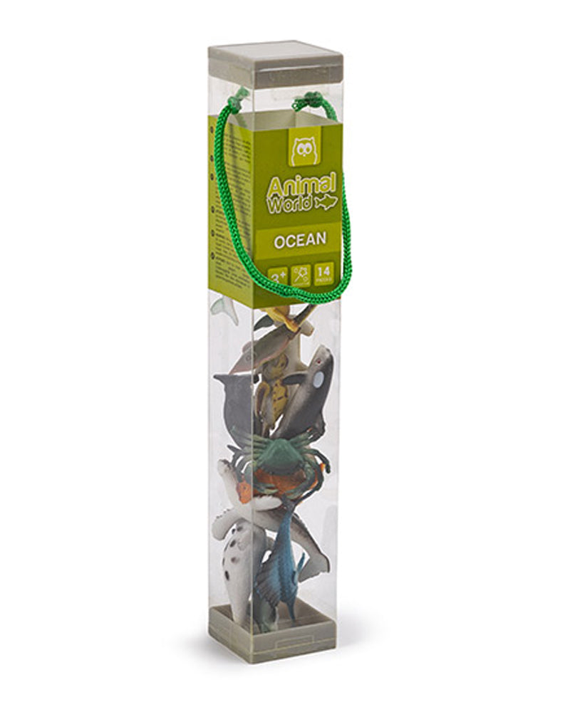 Eurekakids - Set de 14 animales del océano 3 años+