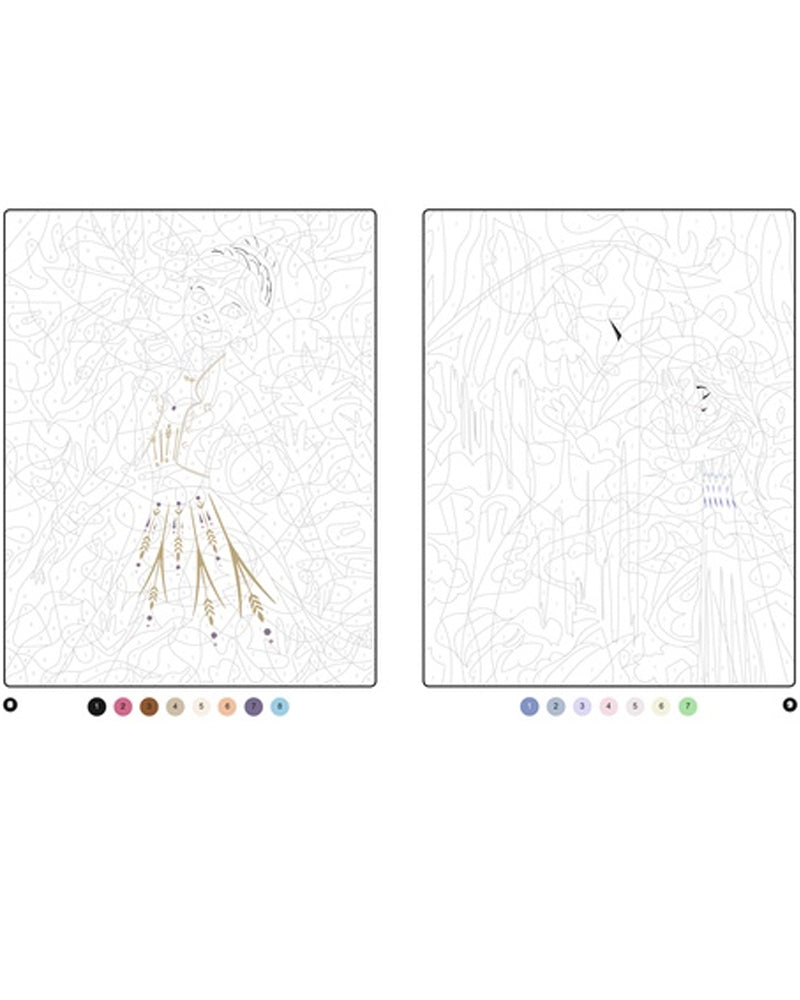 Coloriages Magiques - La Reine des Neiges