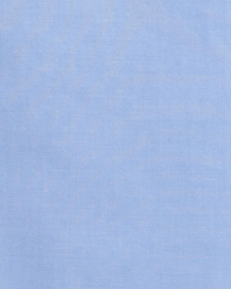 Chemise D'uniforme Boutonnée À L'avant OshKosh - Bleu