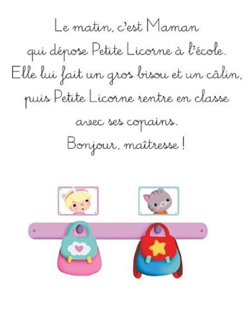 Pequeño Unicornio - Ir a la escuela