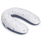 Coussin d'allaitement et maternité BUDDY Moon Doomoo - Bleu & Gris