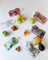 3 Gourdes Réutilisables 220ml - Fruits