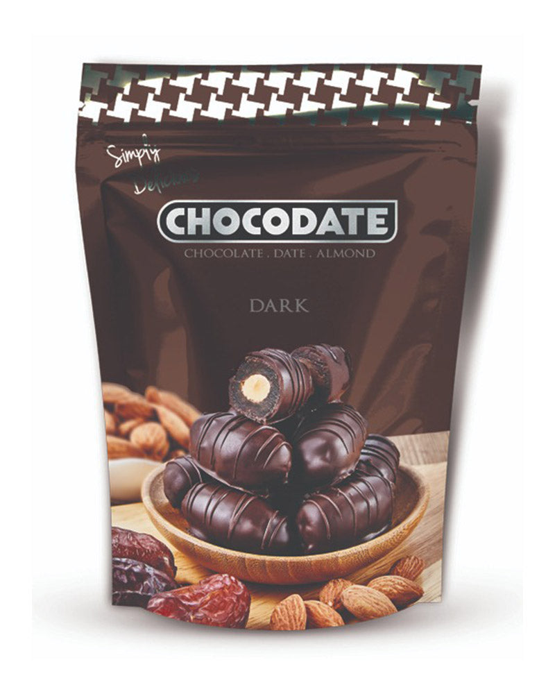 Chocodate Pouch Dark 250g