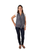 Top de lactancia gris antracita Candide