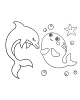 Album de Coloriage - Dans La Mer