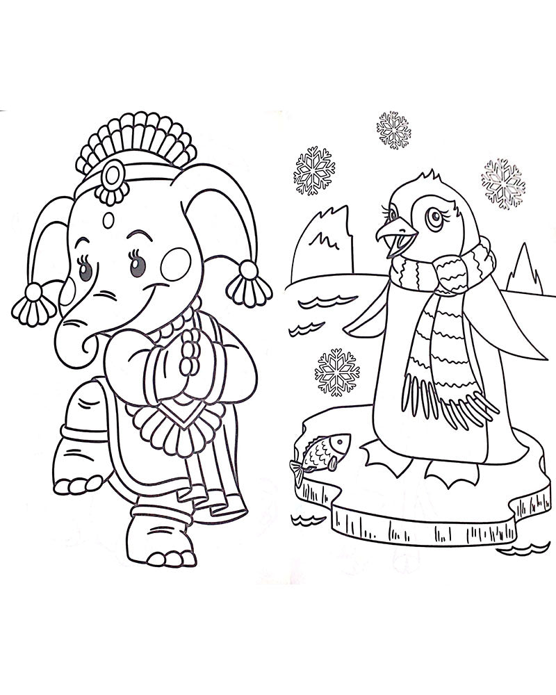 Album de Coloriage - Les Animaux