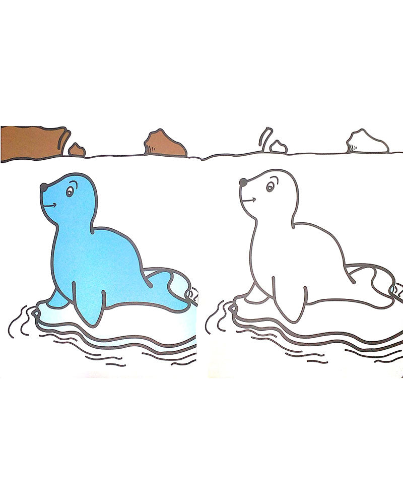 Mon Premier Coloriage - Les Animaux Tout Mignons