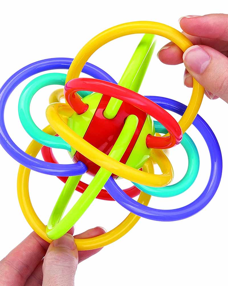 Jouet de dentition Hochet Lots-A-Loops +6m