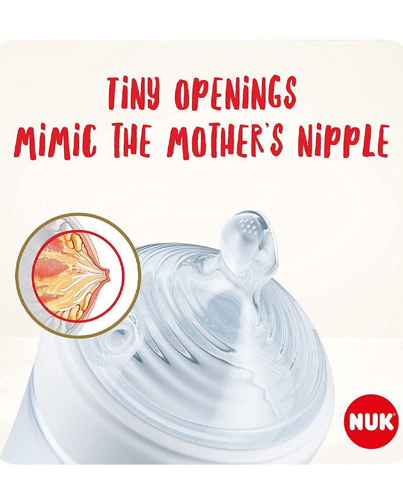 Set de 2 Chupetes Nature Sense 0-6M Talla M - NUK