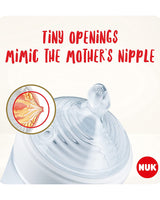 Set de 2 Chupetes Nature Sense 0-6M Talla M - NUK