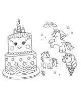 Album de Coloriage - Les Licornes