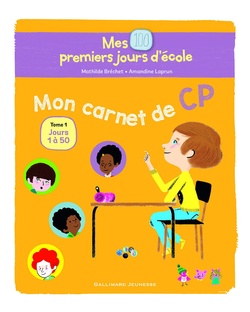 Mis primeros 100 días de escuela - Mi cuaderno CP Días 1 a 50