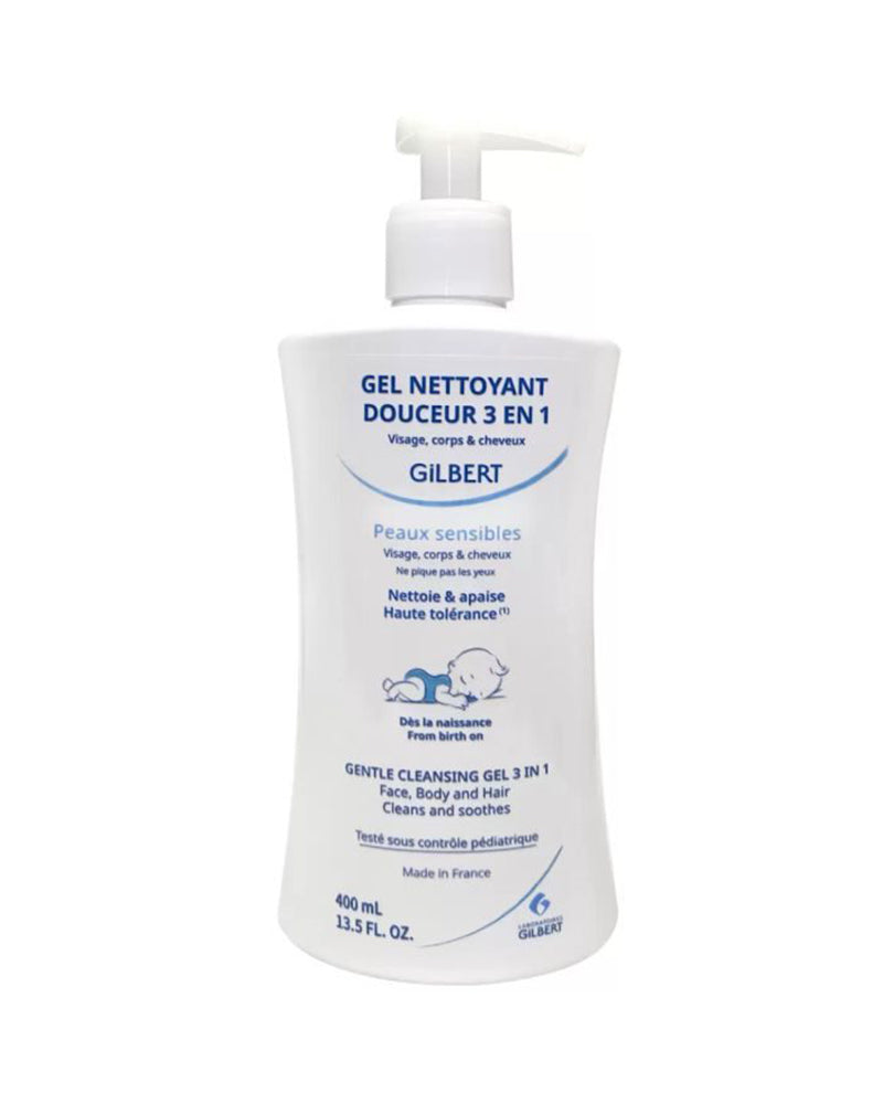 Gilbert Gel Limpiador Suave 3 en 1 - 400ml