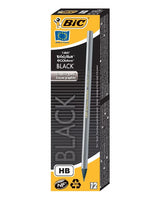 Boîte de 12 Crayons Bic Evolution Ecolutions - Noir