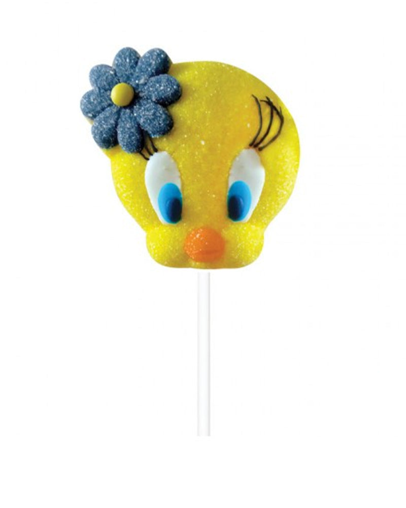 Relkon Looney Tunes Marshmallow Lollipops - Jaune