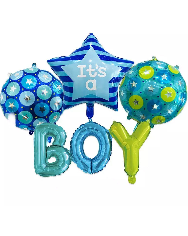 Pack  Ballon It's a BOY Pour Baby Shower