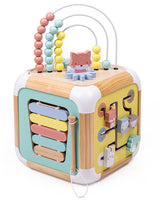 Eurekakids - Cube XXL Géant Multiactivités 5 faces en bois 18M+