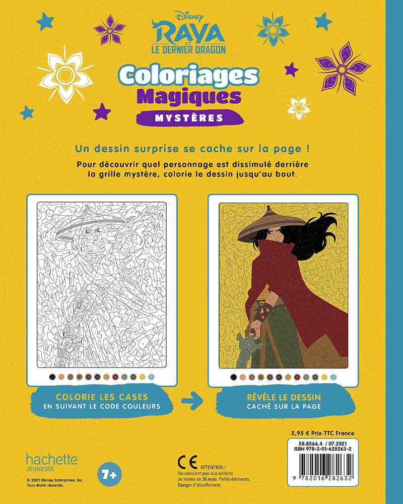 Coloriages Magiques - Raya et le Dernier Dragon
