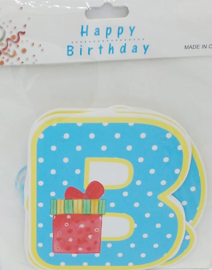 Banner de feliz cumpleaños - Niño