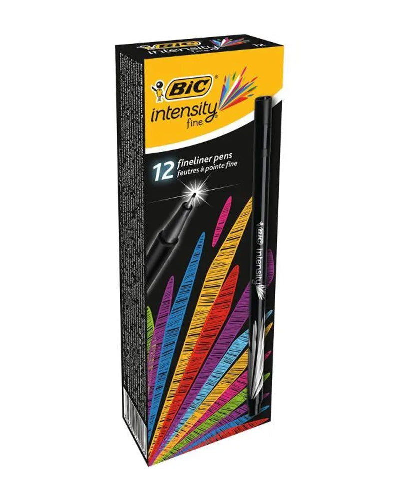 Stylo Feutre Pointe Bic Fine - Noir