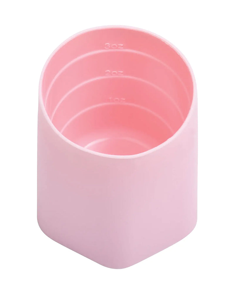 Juego de 2 vasos de entrenamiento de silicona Tiny Twinkle - rosa y burdeos