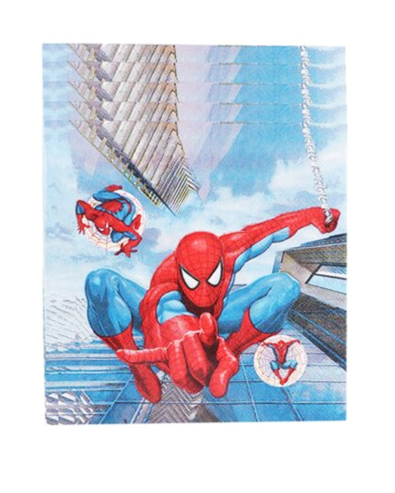 Pack of 10 Paper Napkins - Spider-Man