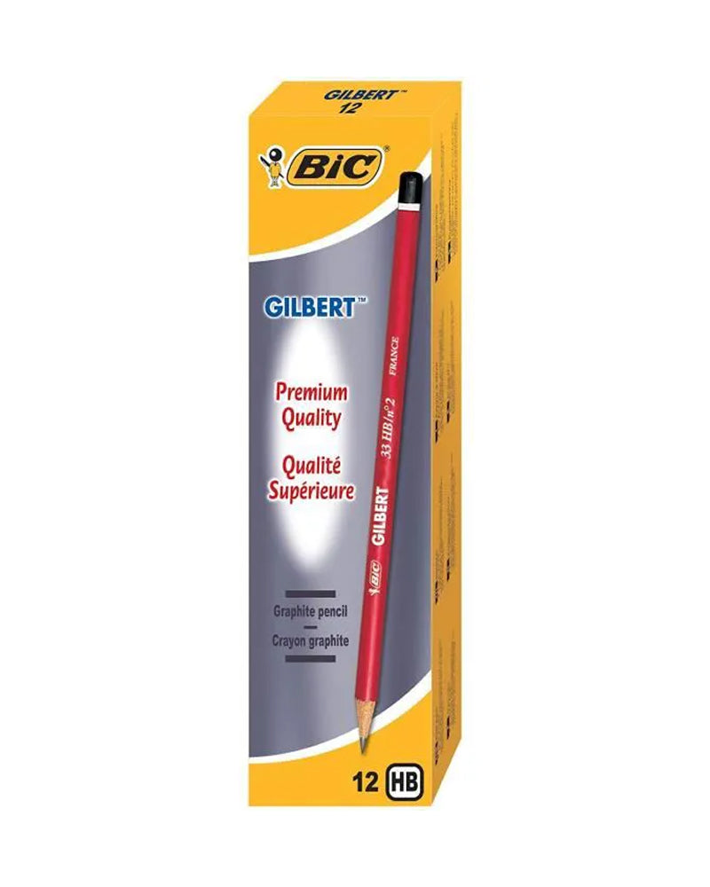 Boîte de 12 Crayons graphite en bois HB