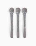 3x Cuillère d'Alimentation 4M+ Twistshake - Gris