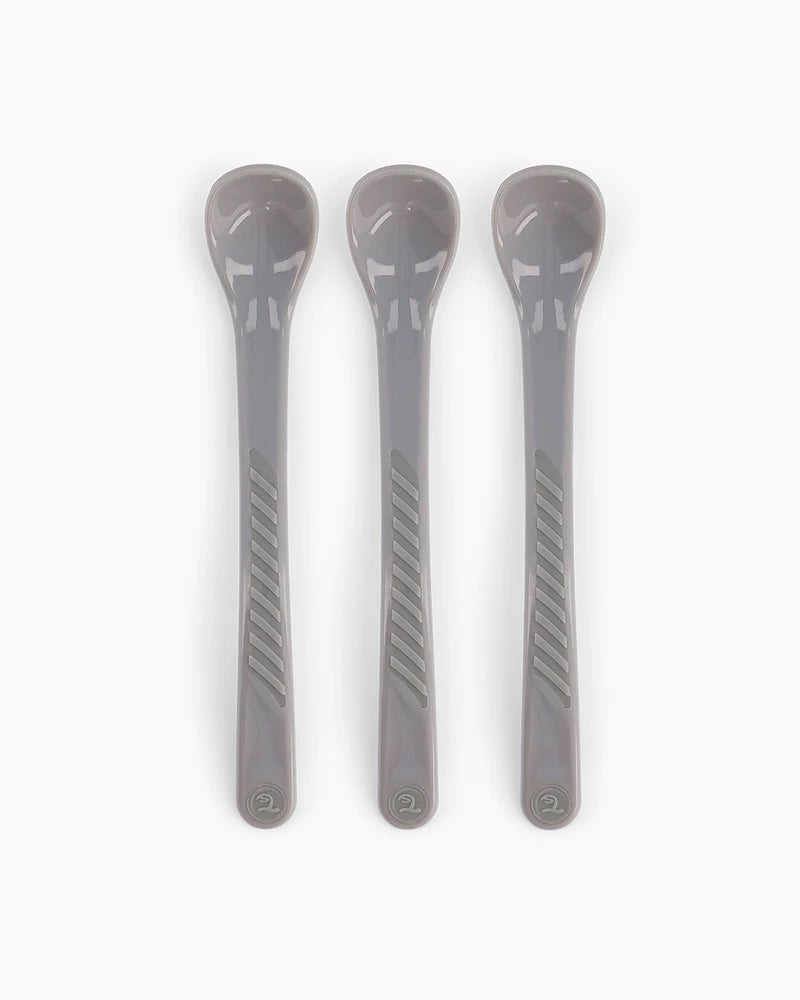 3x cuillère d'alimentation +4mois Twistshake - Gris