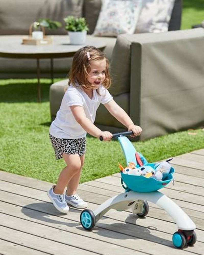 Trotteur & Porteur & Chariot De Marche 5 En 1 Tiny Love - Bleu - 6M+