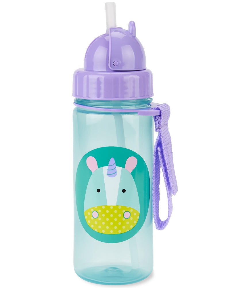 Skip Hop Gourde à paille Zoo 390ml - Licorne