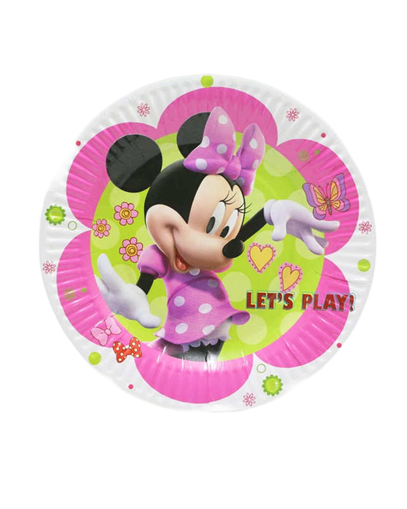 Pack of 10 Paper Plates - Minnie