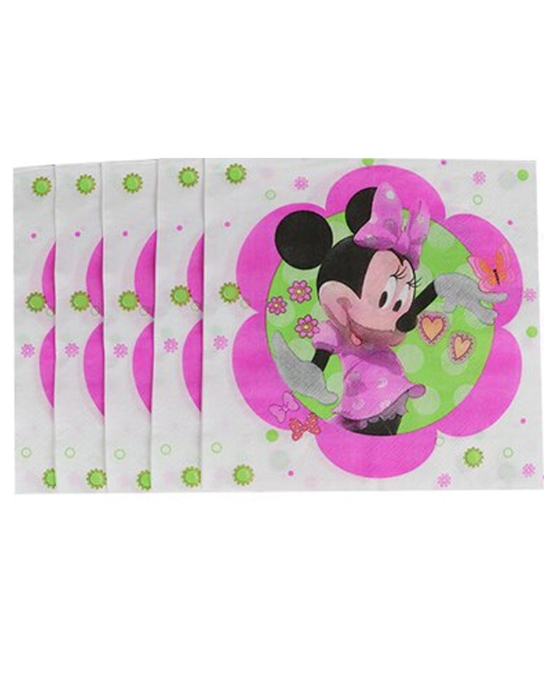 Pack of 10 Paper Napkins - Minnie