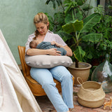 Coussin d'allaitement & maternité SOFTY Tetra Jersey Beige Doomoo