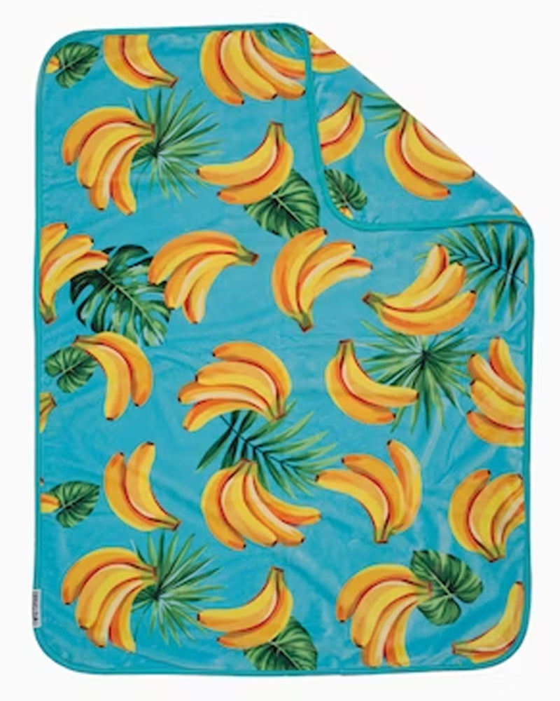 Mantas de Terciopelo Twistshake - Plátano