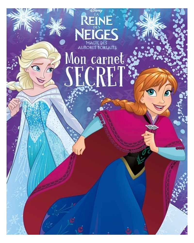 Disney La Reine des Neiges Mon Carnet Secret