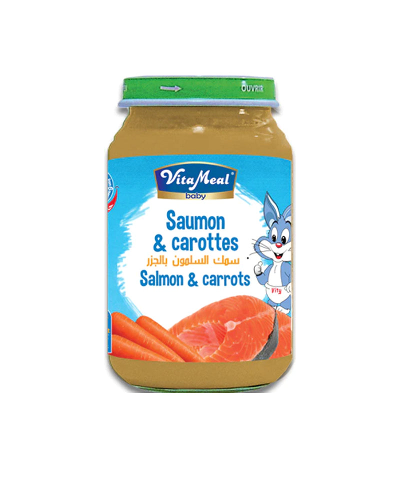 Vitameal Pot Saumon & Carottes 190g