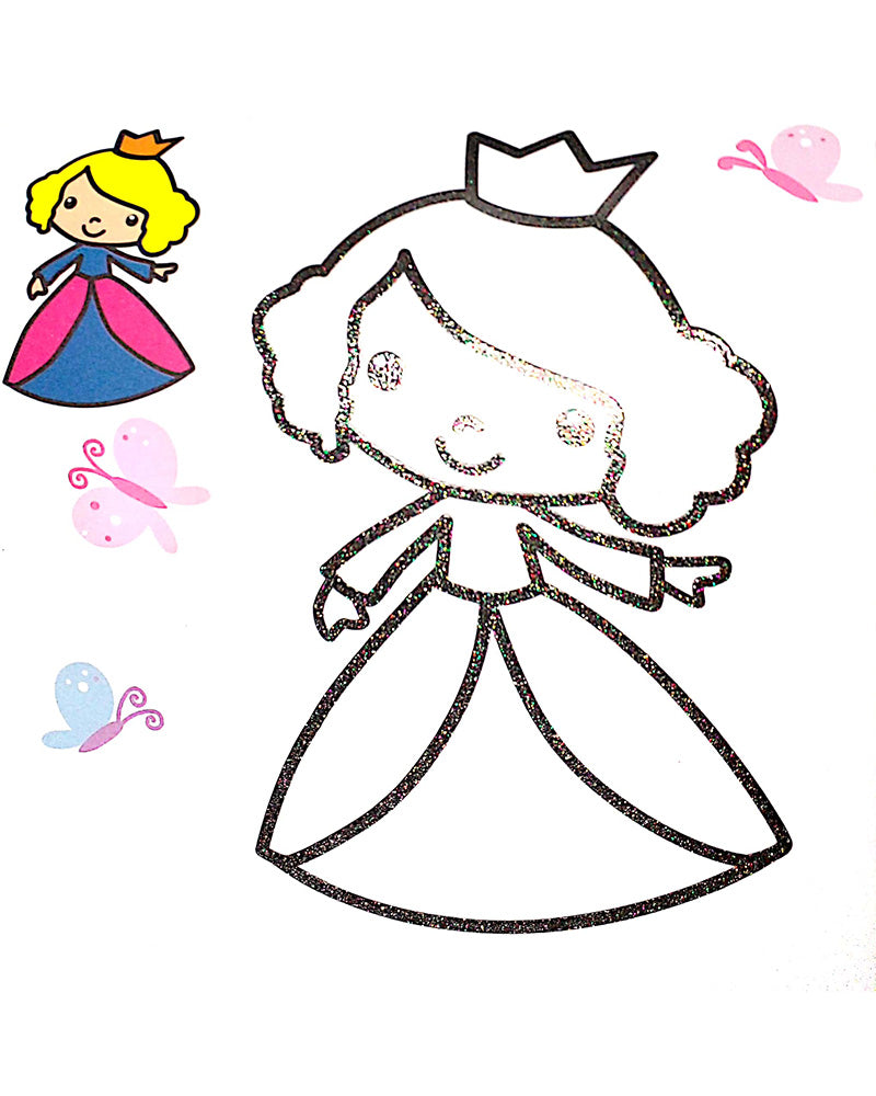 Je Colorie Sans Dépasser - Les Princesses