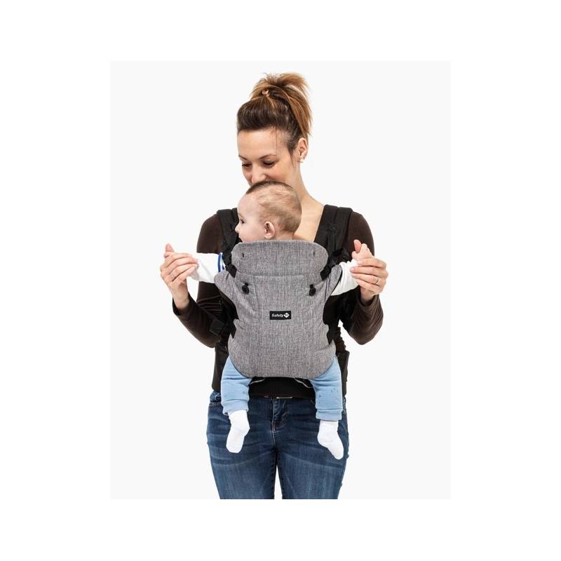 Porte-bébé 4 positions GO4 évolutif Black Chic Safety 1st