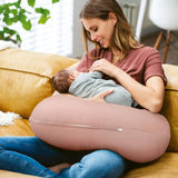 Coussin d'allaitement et maternité COMFY BIG Tetra Doomoo - Rose