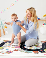 Skip Hop Tapis de Jeu Réversible Double Play - Vibrant Village