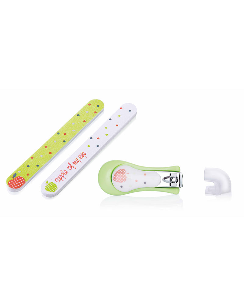 Set Manucure Nûby Coupe-Ongles et limes 0m+ - Vert