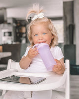 Gourde à Paille Twistshake 360ml - Violet
