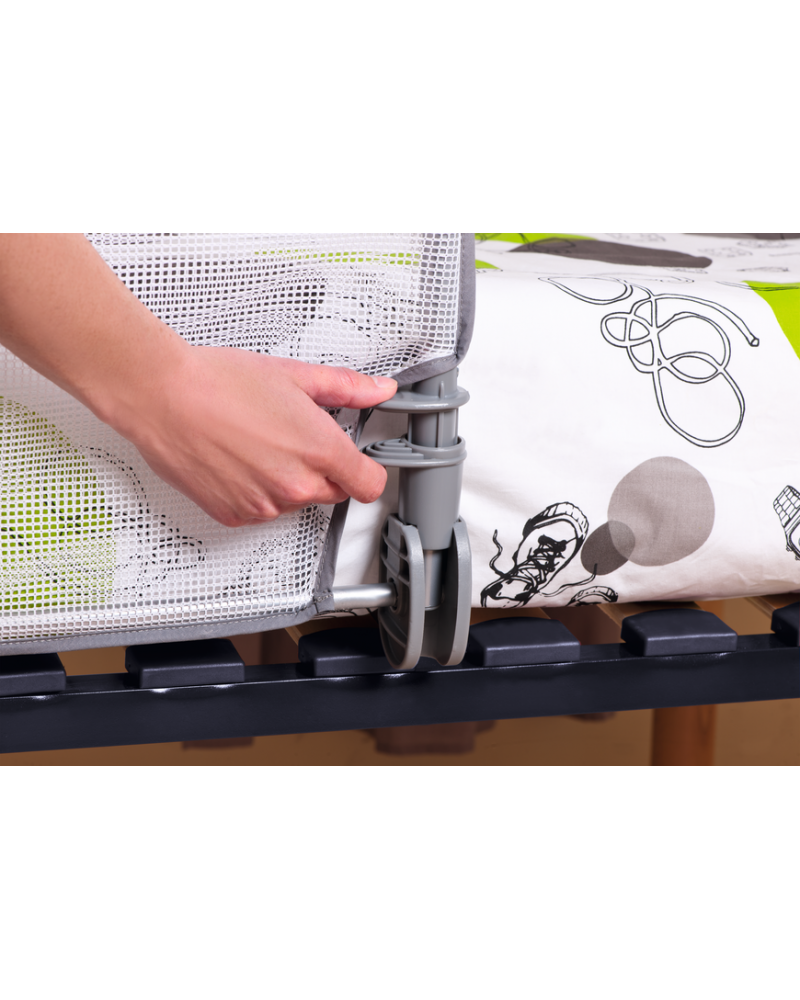 Barrera de seguridad para cama infantil 90cm Gris Safety 1st