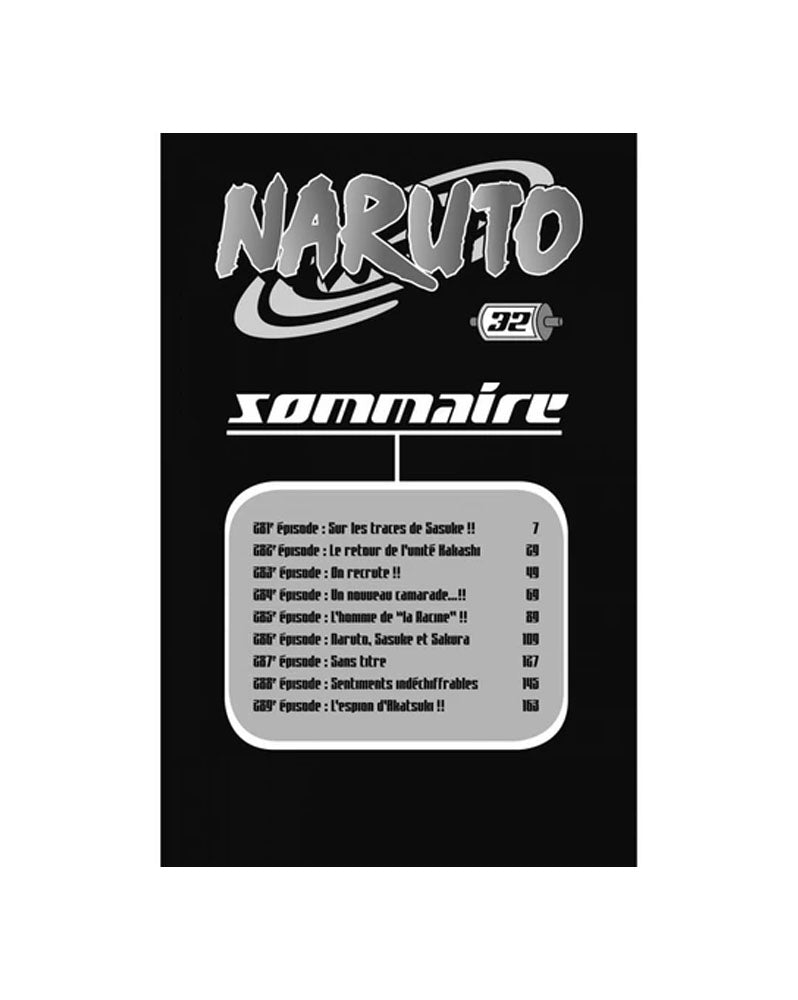 Naruto Tome 32