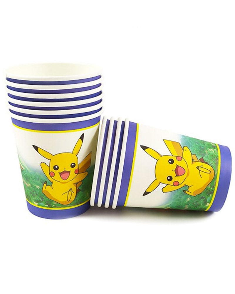 Pack of 10 Paper Cups - Pokémon