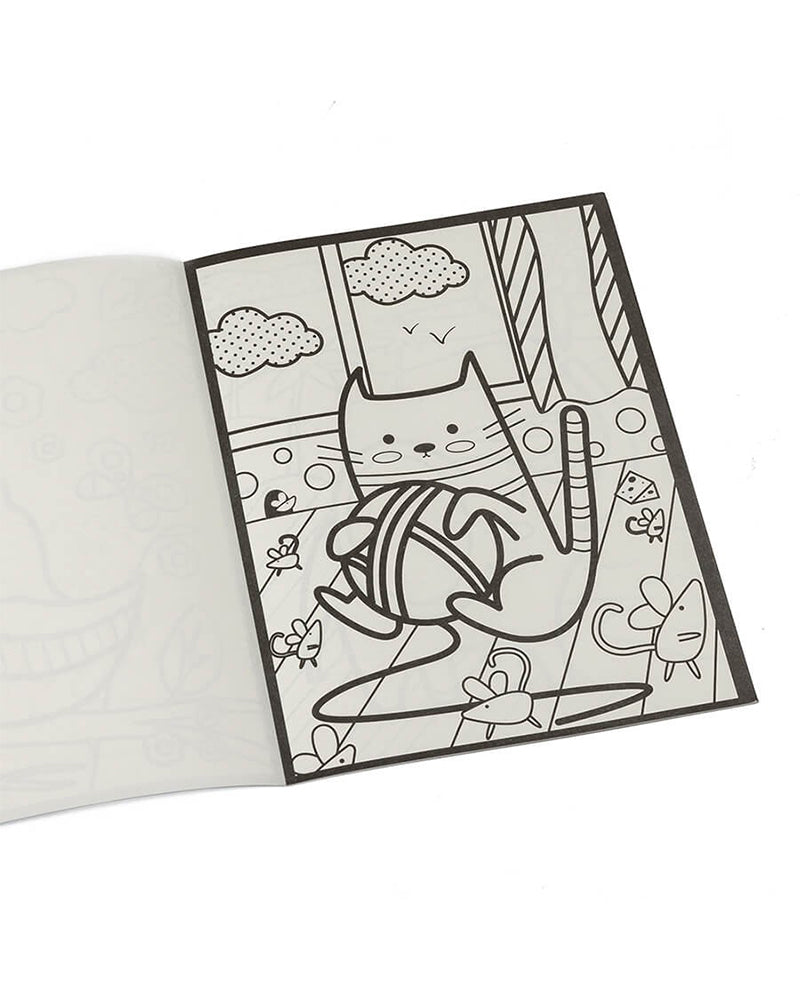 Eurekakids - Livre de peinture et de coloriage 3A+ - Animaux